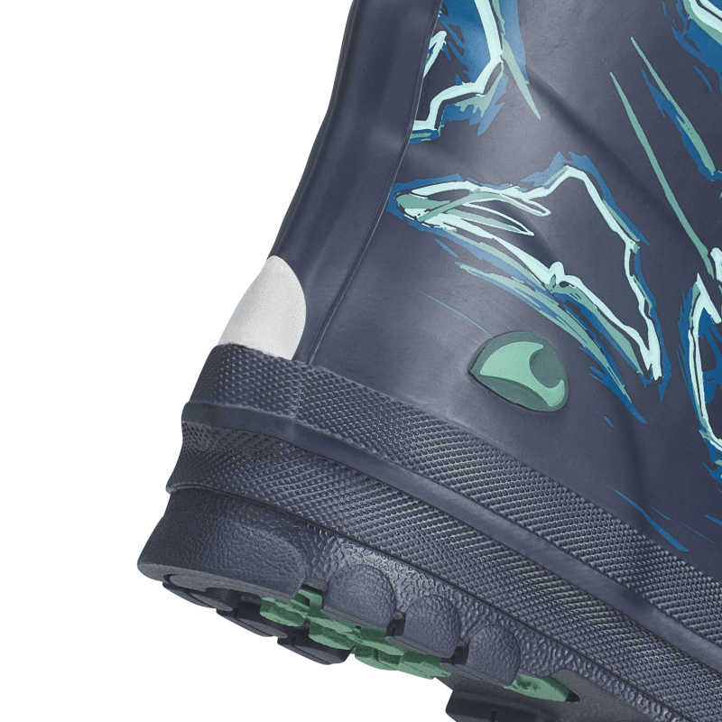 Viking Jolly JR Gummistøvler - Navy/Bluegreen -