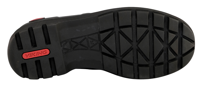 Viking Noble Rubber Cut Gummistøvler Dame - Black -