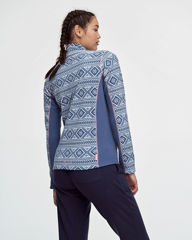 Kari Traa Olga Fleecejakke Dame - Royal -