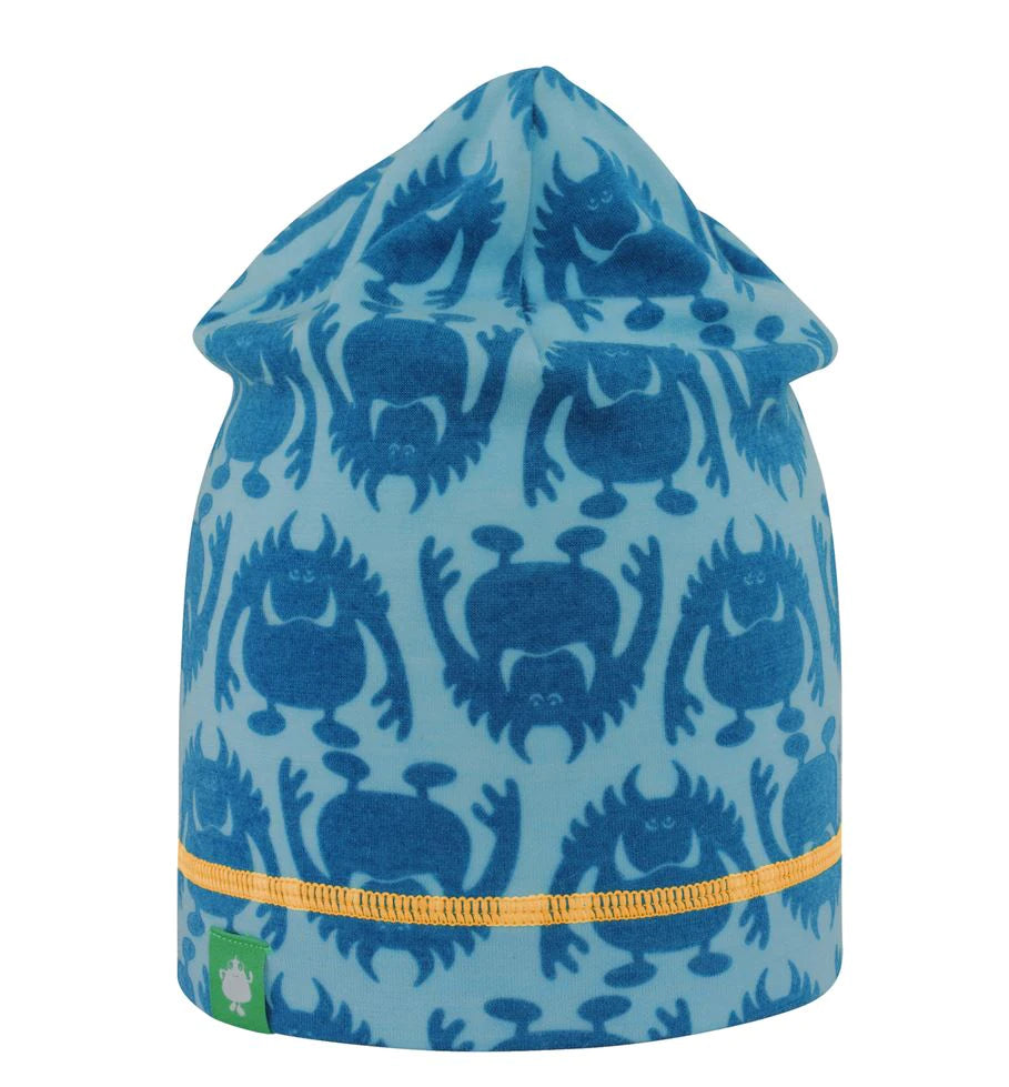 Vossatassar Monsteruld Hue til børn - Blue Onesize