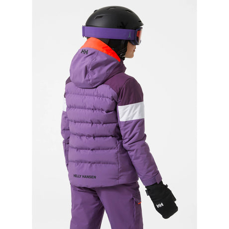 Helly Hansen Juniors' Diamond Ski Jacket Skijakke Børn - Crushed Grape -