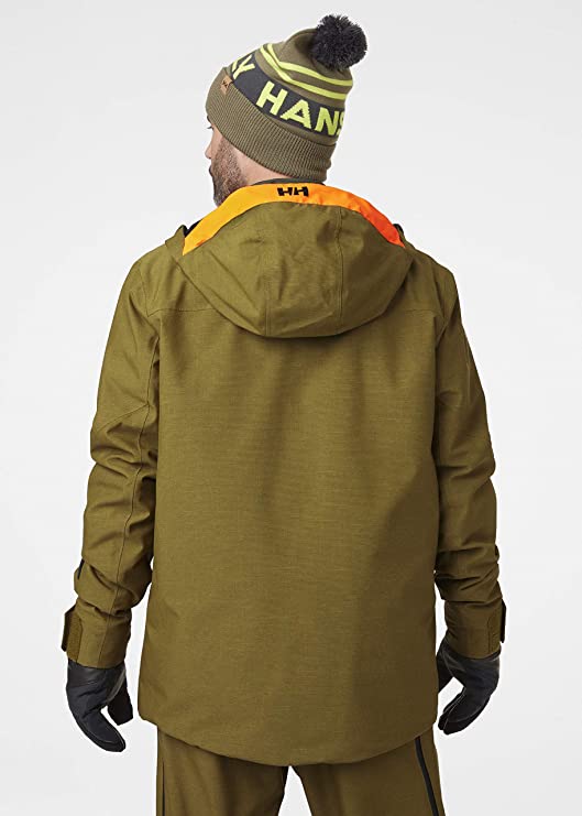 Helly Hansen Men's Garibaldi / Sogn Skisæt Herre - Uniform Green / Neon Orange -