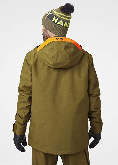 Helly Hansen Men's Garibaldi / Sogn Skisæt Herre - Uniform Green / Neon Orange -