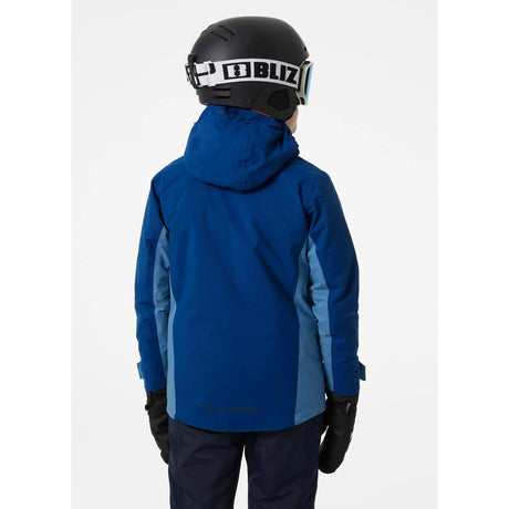 Helly Hansen Juniors' Level Ski Jacket Skijakke Børn - Blue Fog -