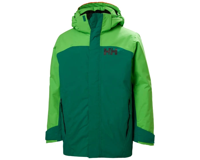 Helly Hansen Juniors' Level Ski Jacket Skijakke Børn - Malachite -