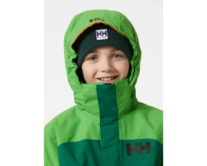 Helly Hansen Juniors' Level Ski Jacket Skijakke Børn - Malachite -