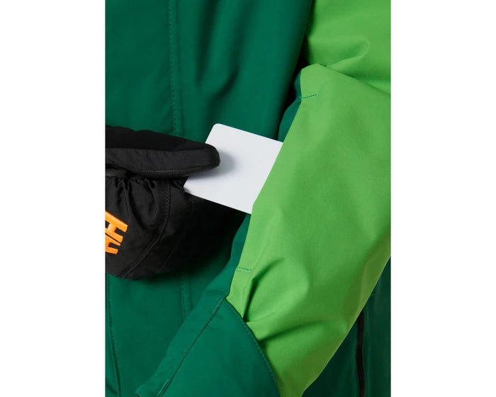 Helly Hansen Juniors' Level Ski Jacket Skijakke Børn - Malachite -