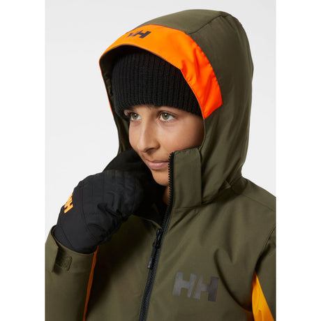 Helly Hansen Juniors’ Quest Ski Jacket Skijakke Børn - Utility Green -