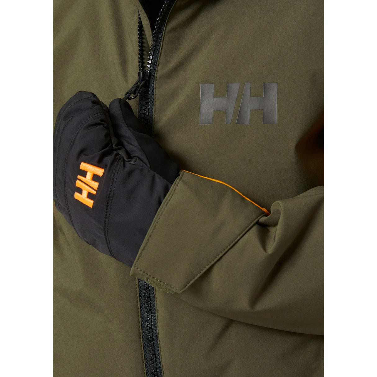 Helly Hansen Juniors’ Quest Ski Jacket Skijakke Børn - Utility Green -