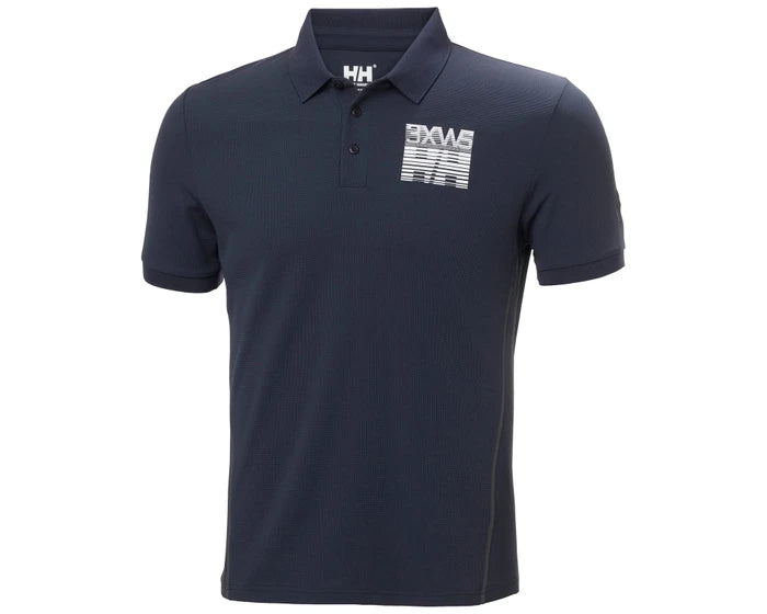 Helly Hansen Men's HP Racing Quick-Dry Polo T-shirt Herre - Navy -