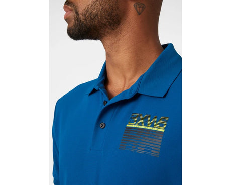 Helly Hansen Men's HP Racing Quick-Dry Polo T-shirt Herre - Deep Fjord -