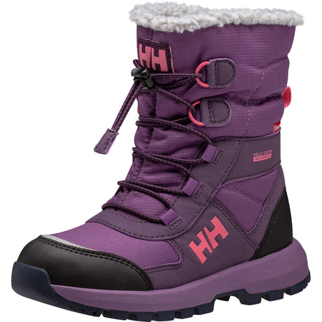 Helly Hansen Juniors' and Kids' Silverton Winter Boots Vinterstøvler Børn - Crushed Grape -