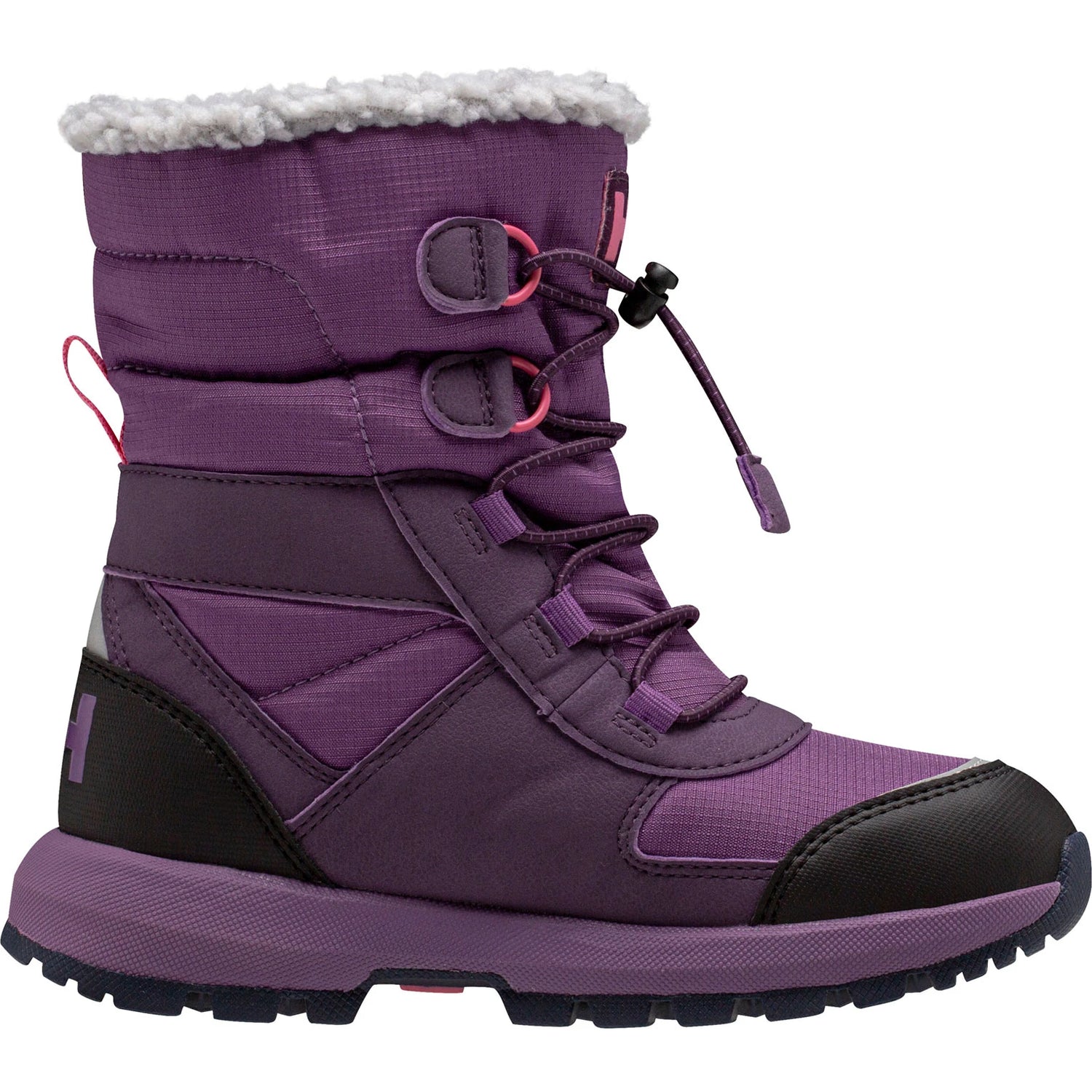 Helly Hansen Juniors' and Kids' Silverton Winter Boots Vinterstøvler Børn - Crushed Grape -