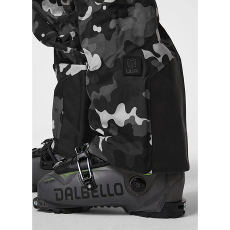 Helly Hansen Unisex Chugach Infinity Printed Suit Skidragt - Dame / Herre - Ebony Camo -
