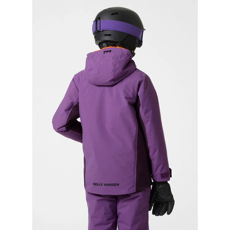 Helly Hansen Juniors' Traverse Ski Jacket Skijakke Børn - Amethyst -