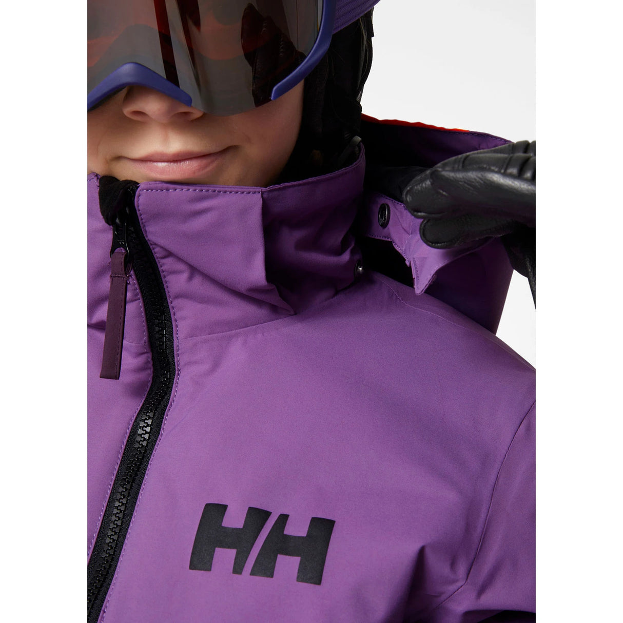 Helly Hansen Juniors' Traverse Ski Jacket Skijakke Børn - Amethyst -