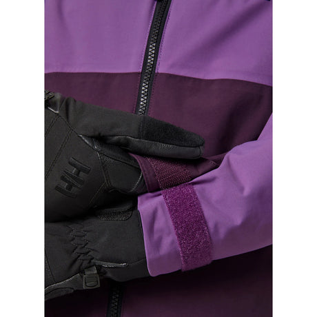 Helly Hansen Juniors' Traverse Ski Jacket Skijakke Børn - Amethyst -