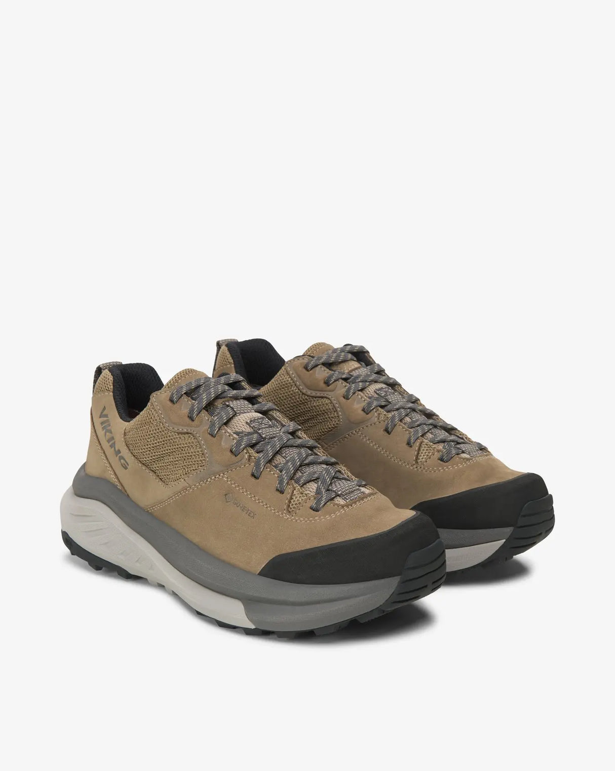 Viking Cerra Hike Low Women's Hiking Shoes Vandresko Dame - Brown Grey -