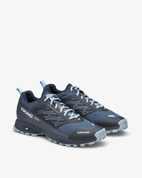 Viking Anaconda Light Unisex Hiking Shoes Vandresko Dame Herre - Navy/Denim -