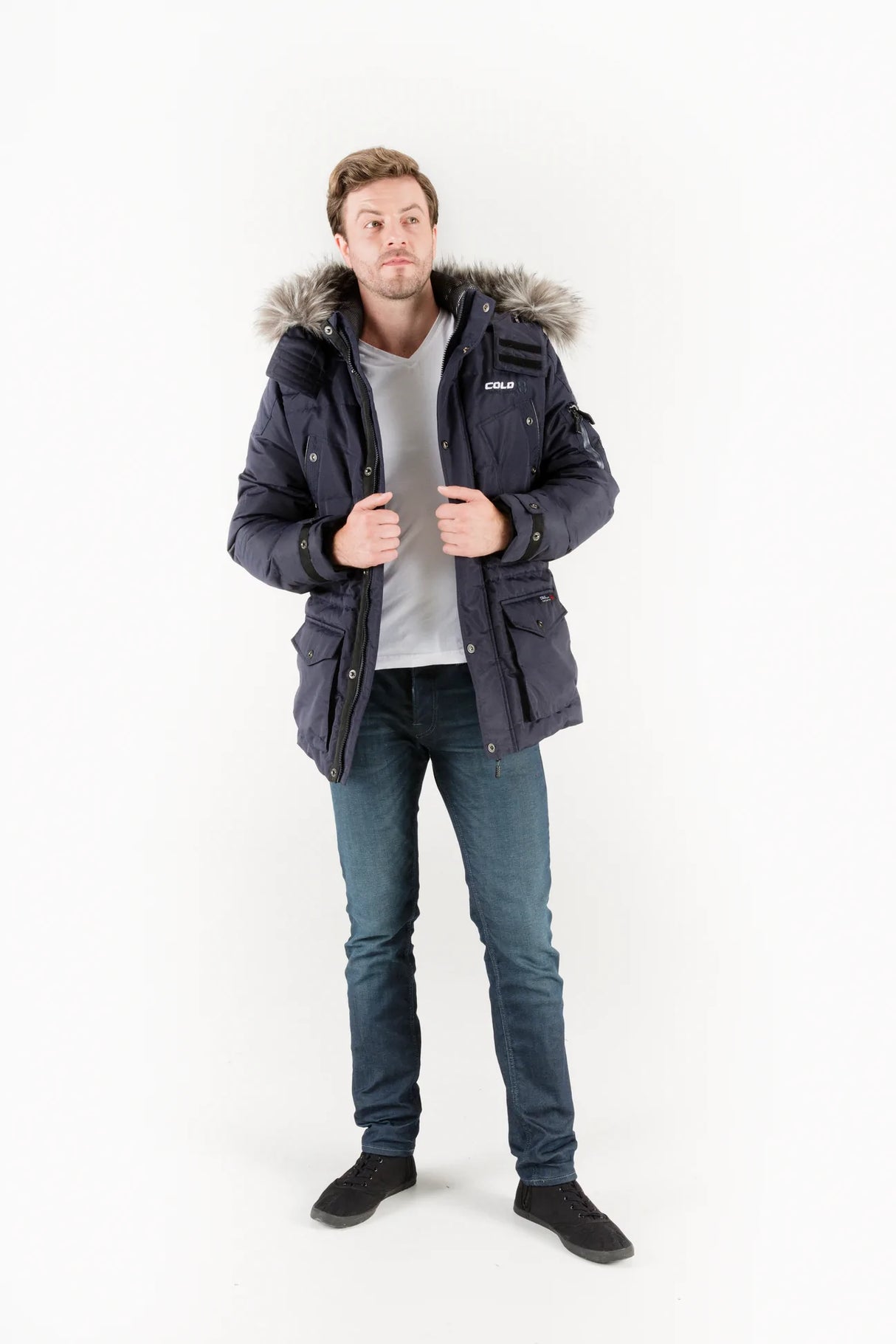 Cold Lapland Parka Vinterfrakke Herre -