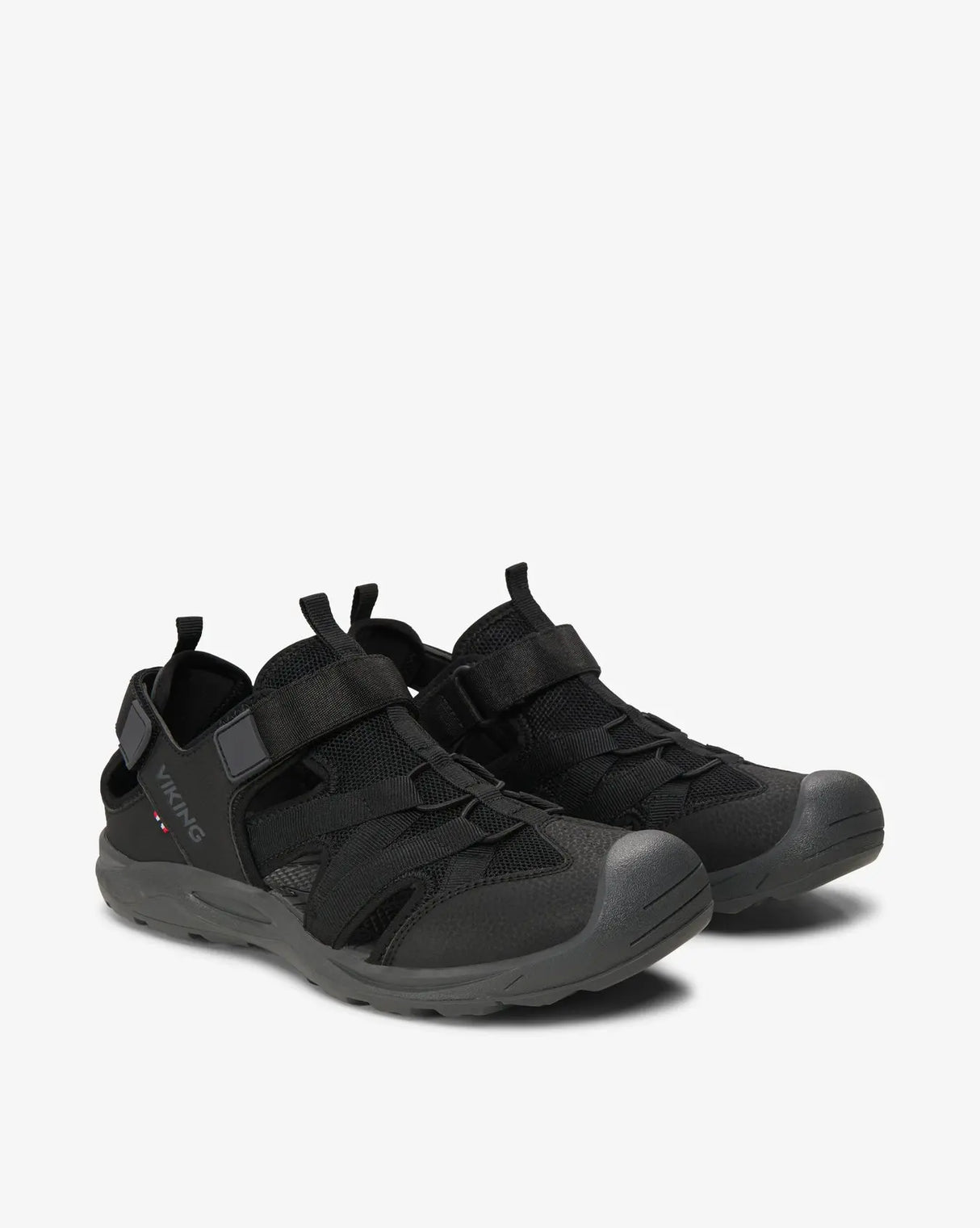 Viking Adventure Unisex Sandaler Dame Herre - Black/Charcoal -