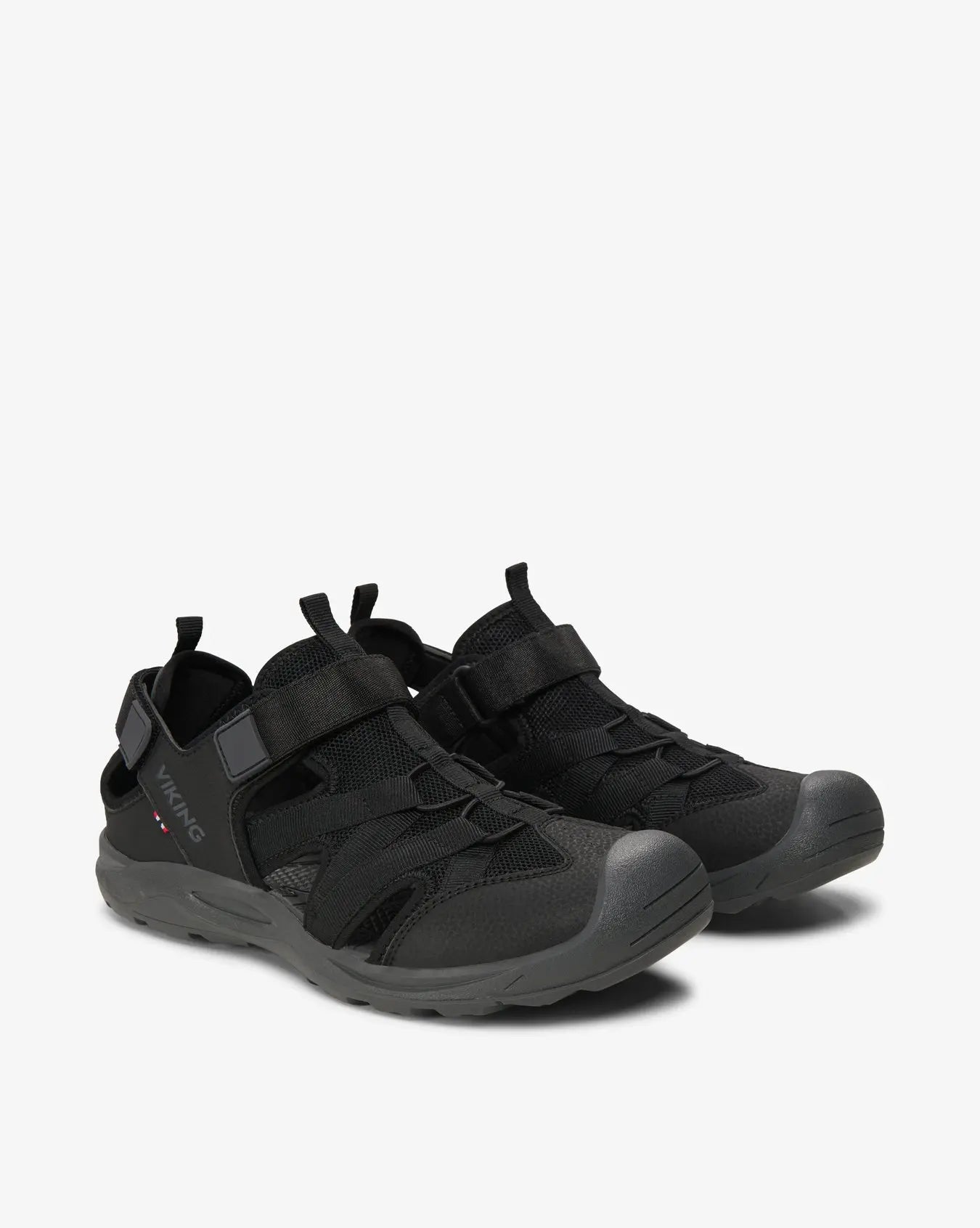 Viking Adventure Unisex Sandaler Dame Herre - Black/Charcoal -