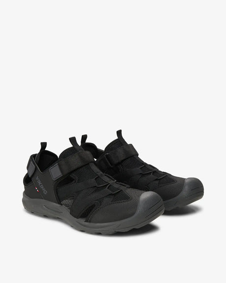 Viking Adventure Unisex Sandaler Dame Herre - Black/Charcoal -