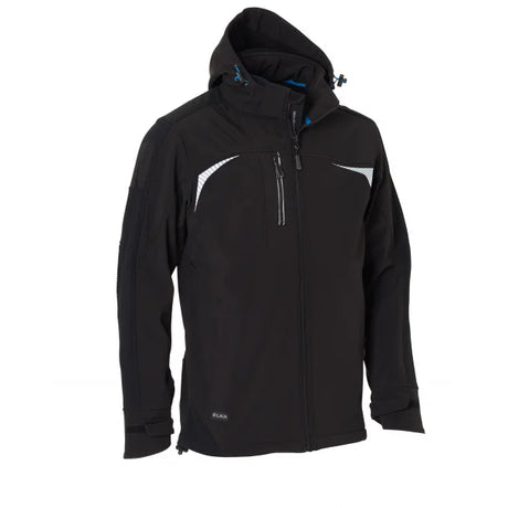 ELKA Unisex softshell Jakke - Dame / Herre - Sort