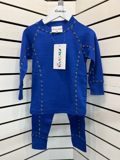 Hulabalu Stars Skiundertøj Børn - Sky Blue -