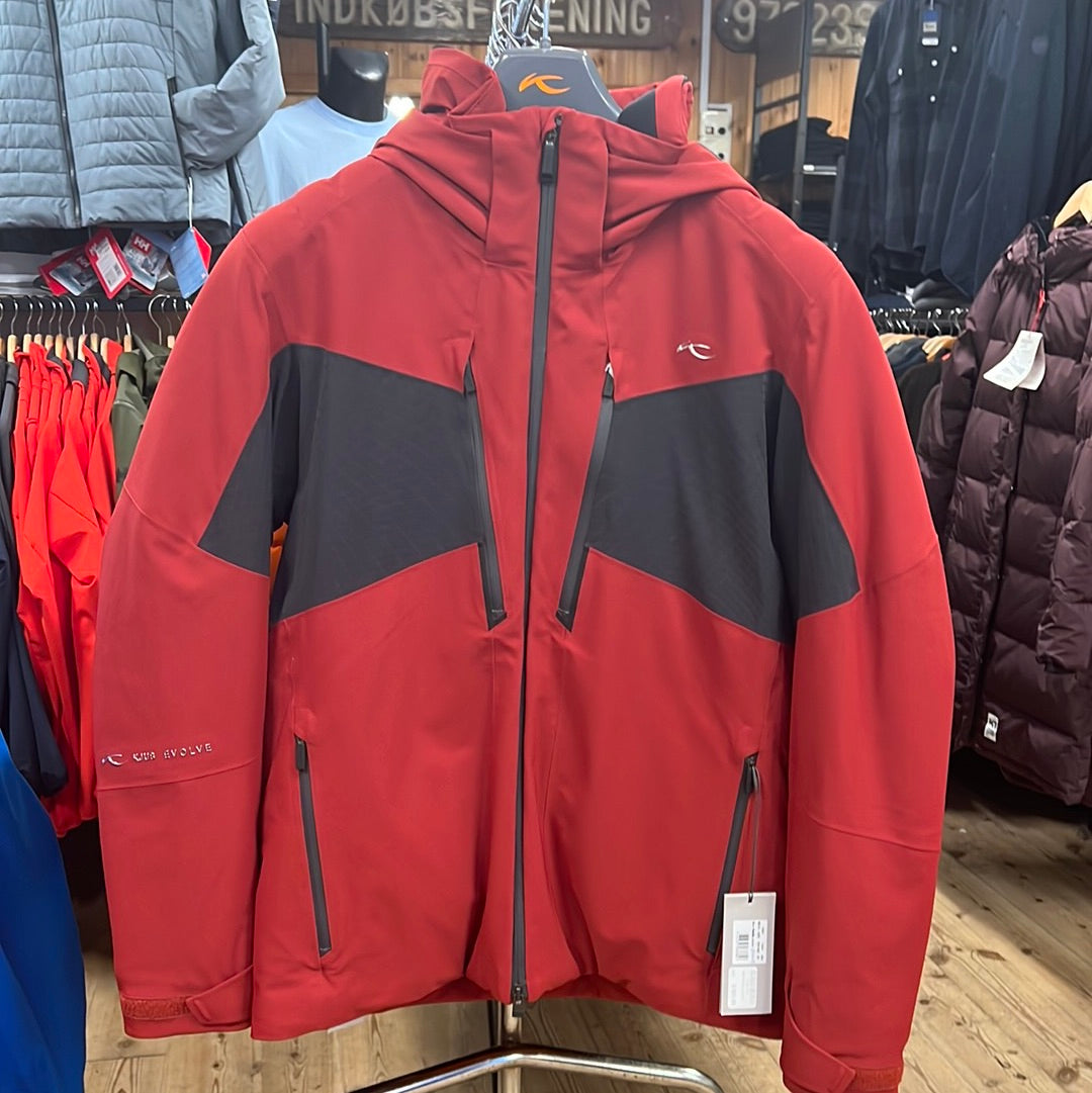 Kjus Evolve Skijakke Herre - Bordeaux -