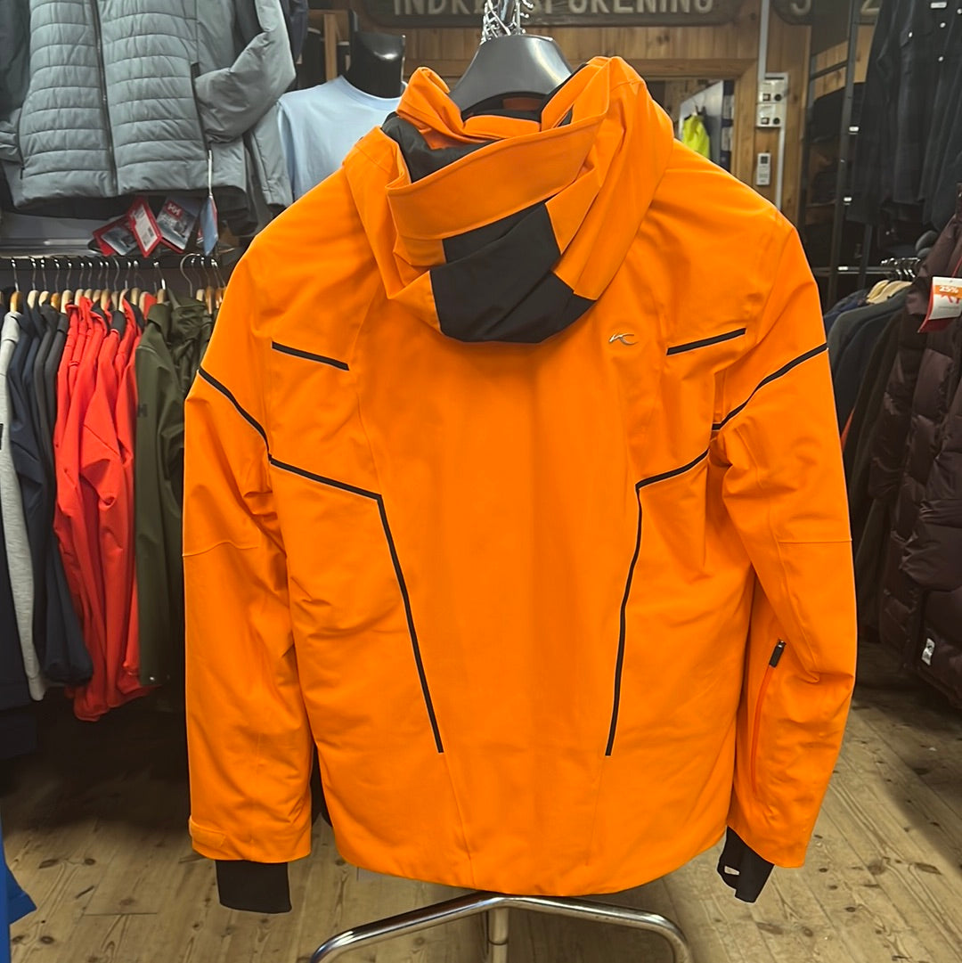 Kjus Speed Reader Skijakke Herre - Orange / sort -