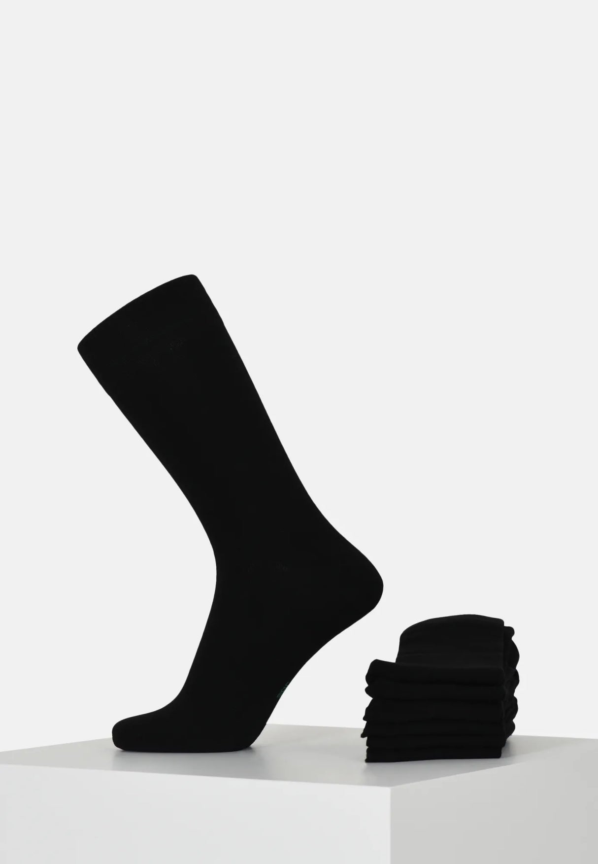 JBS bambus-strømper til herrer i gaveæske 7-pak - Sort -