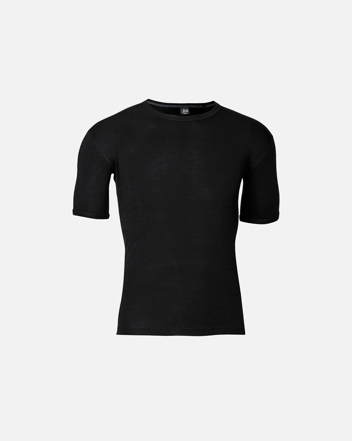 JBS "Wool" kortærmet t-shirt - skiundertrøje Herre - 100% Merinould - Sort