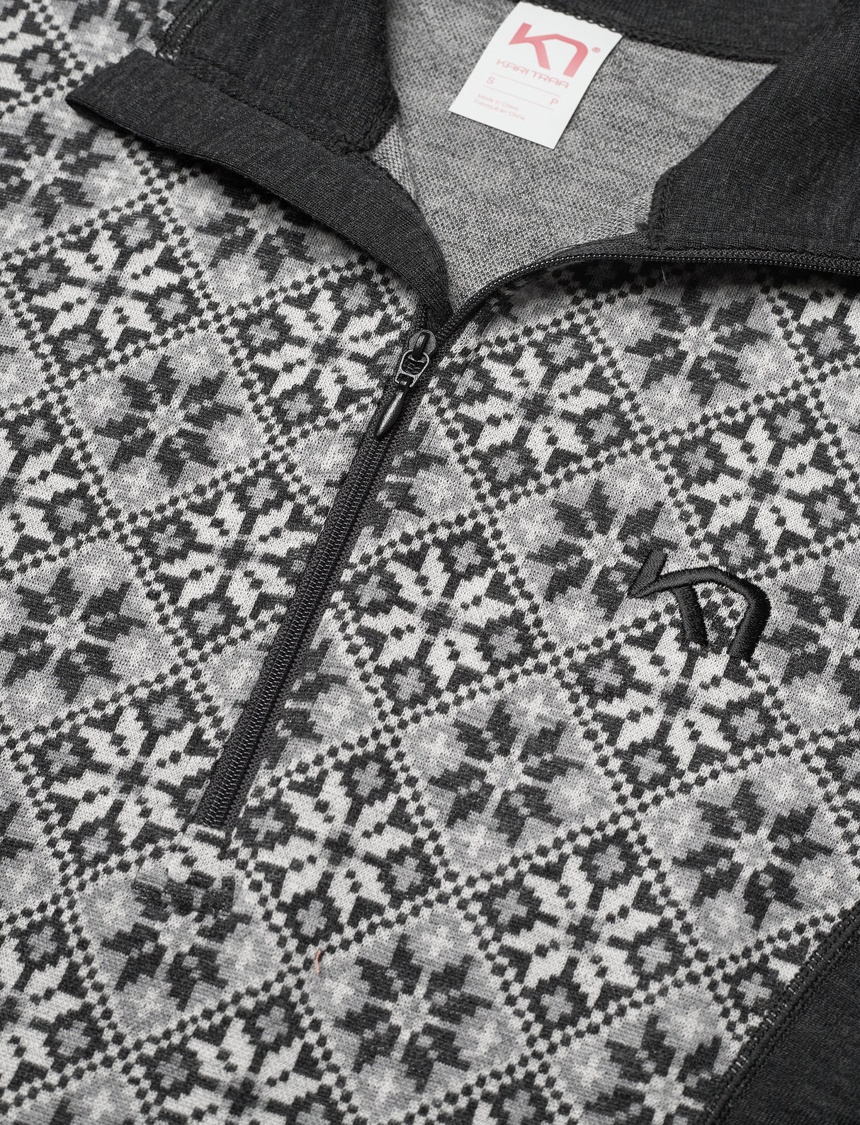 Kari Traa Rose Half Zip Skiundertrøje Dame - Black -