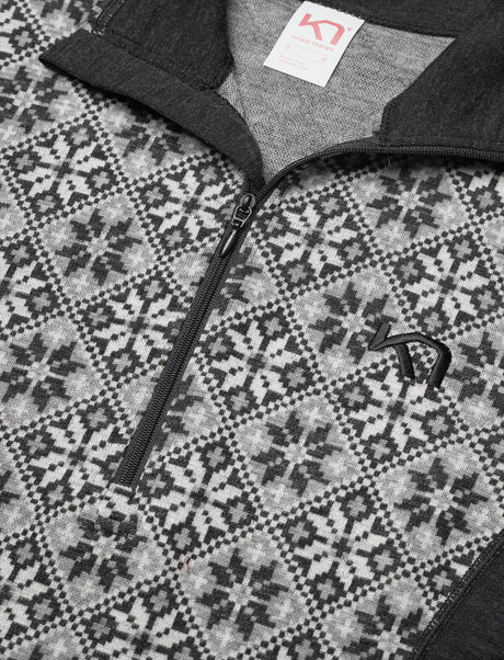 Kari Traa Rose Half Zip Skiundertrøje Dame - Black -