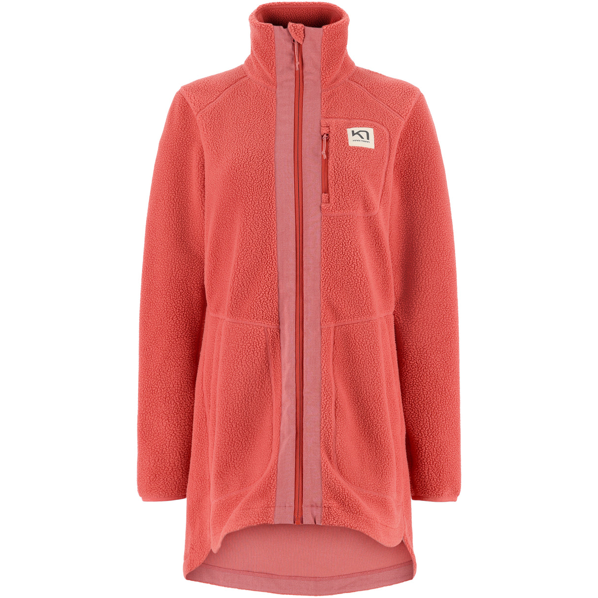 Kari Traa Sanne Pile Jacket Fleecejakke Dame - Cedar -