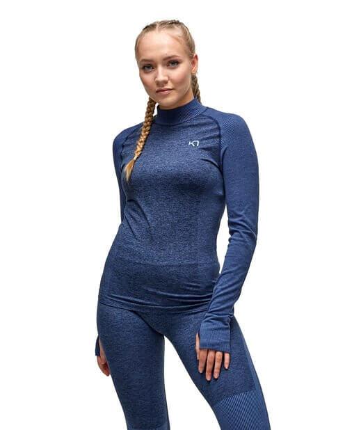 Kari Traa Luftig L/S - Naval -