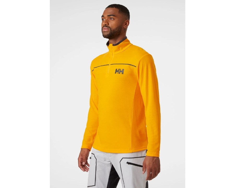 Helly Hansen Men's HP Quick-Dry Half-Zip Skiundertrøje Herre - Saffro - Saffro