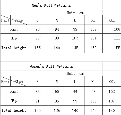 Massive Våddragt Men Long Wetsuit - Black -