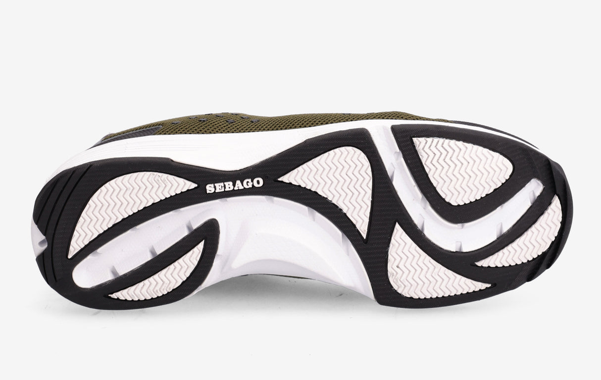 Sebago Cyphon Jia Ren Sneakers Herre - Green/Black -