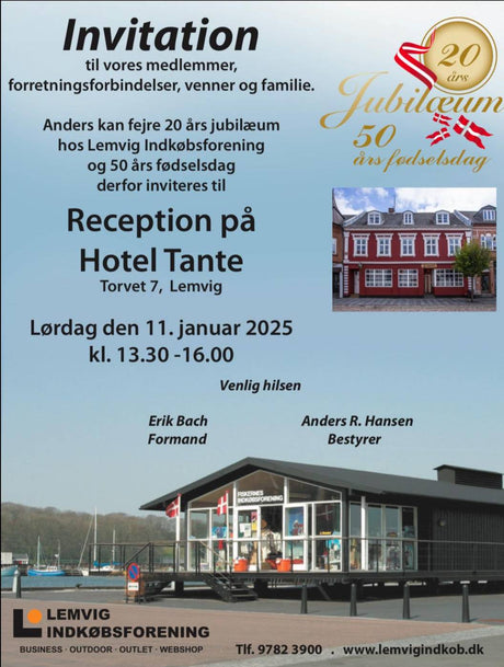 Indbydelse til reception