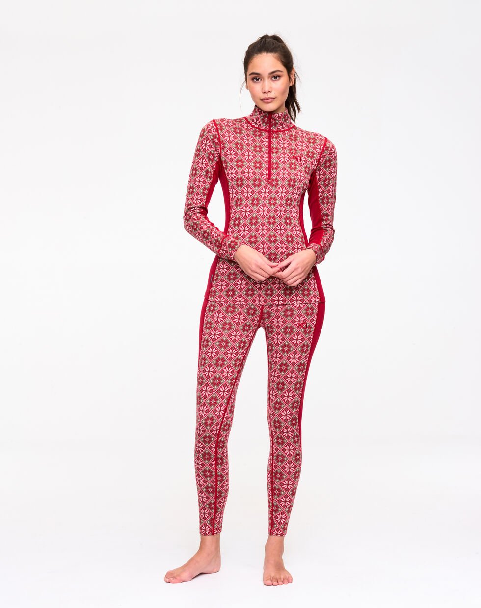 Kari Traa Rose Half Zip Skiundertøj Sæt
