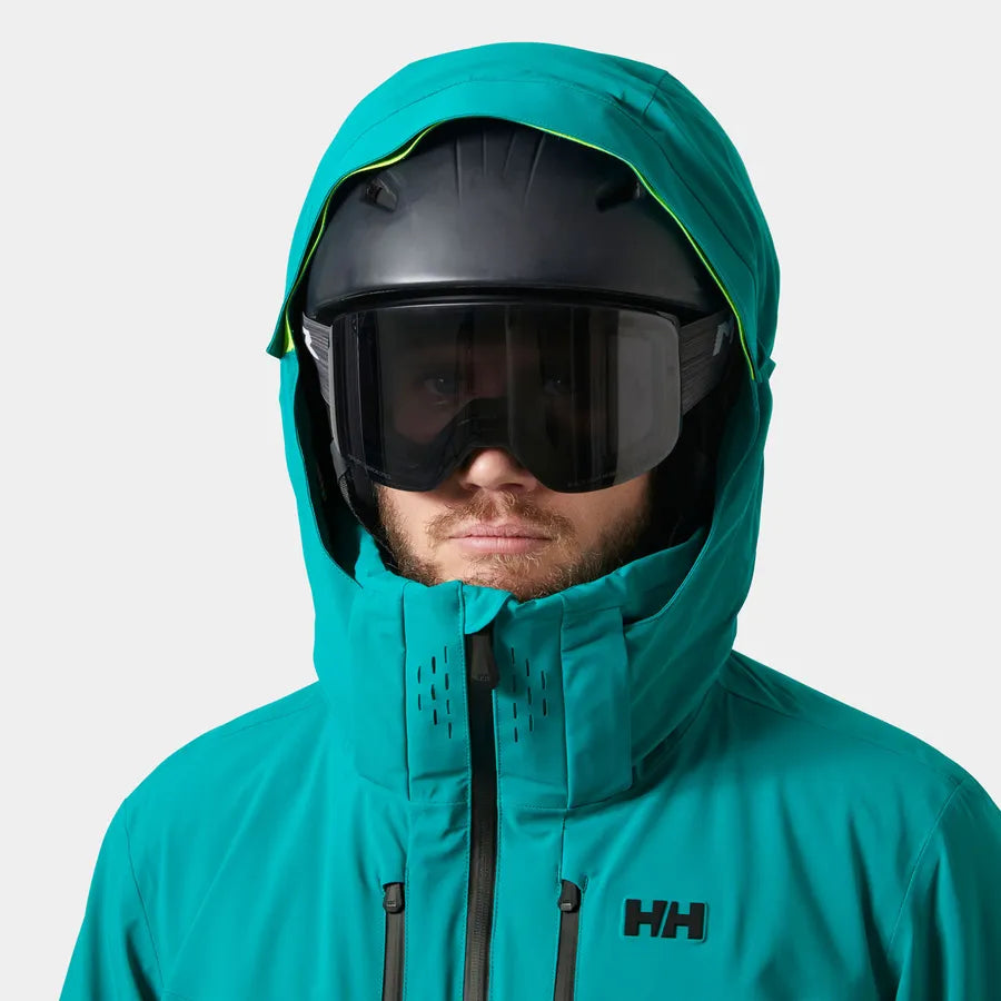 Helly Hansen Men's Steilhang 2.0 Ski Jacket Skijakke Herre - Signal Green - - 65868_466-2-feature1