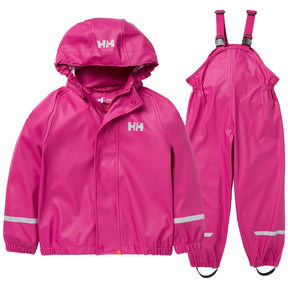 Helly Hansen Kids' Bergen 2.0 PU Rainset Regnsæt Børn - Magenta - Magenta