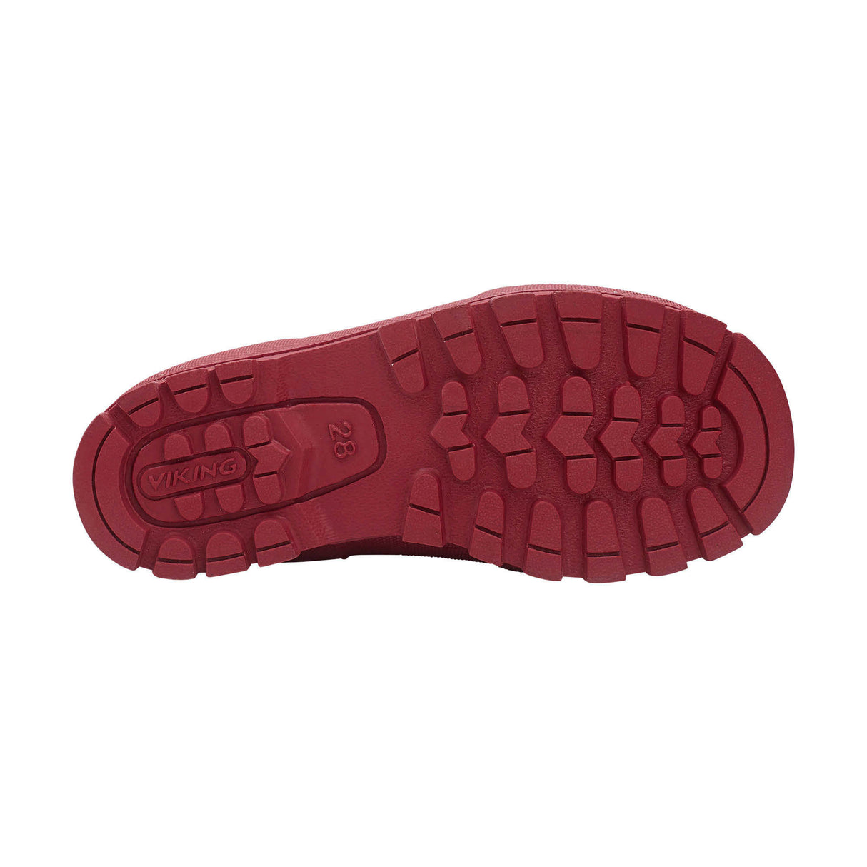Viking Jolly JR Gummistøvler Børn - Dark Red -