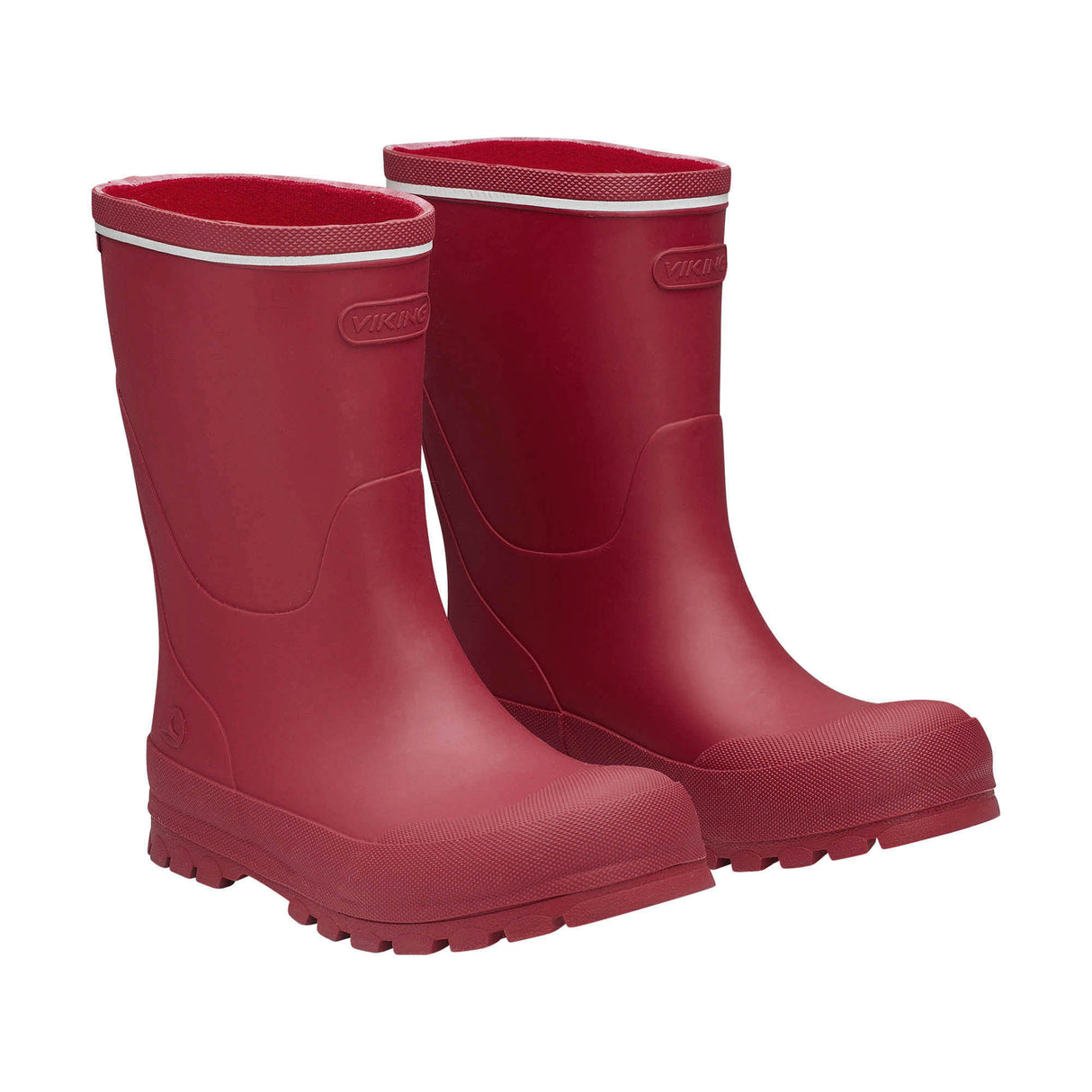 Viking Jolly JR Gummistøvler Børn - Dark Red -