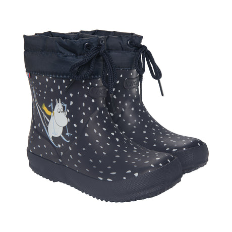 Viking Alv Indie Warm Rubber Boot Moomin - Navy -