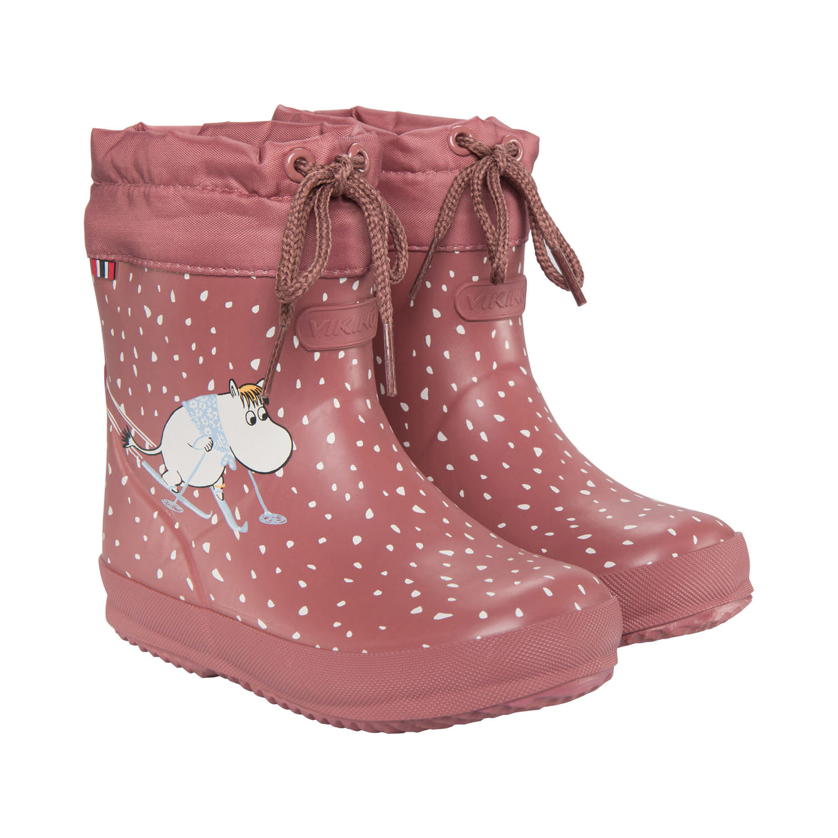 Viking Alv Indie Warm Rubber Boot Moomin - Peach -