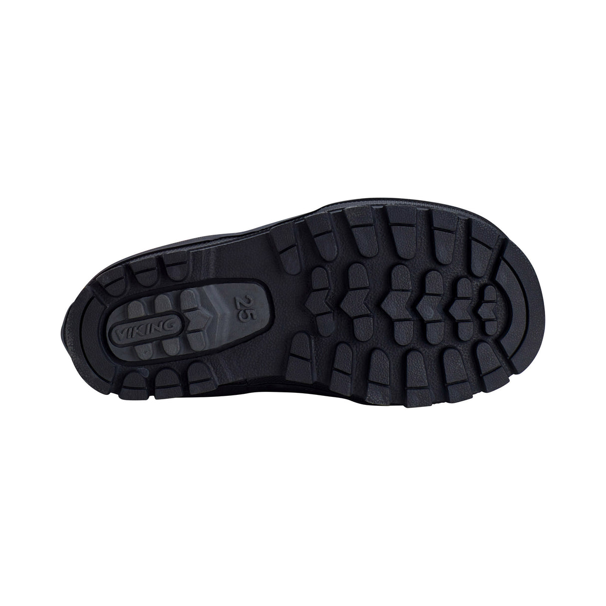 Viking Jolly Print Rubber Boots Gummistøvler Børn - Black/Sun -