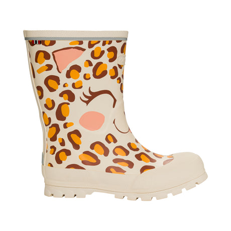 Viking Jolly Print Rubber Boots Gummistøvler Børn - Cream - Cream
